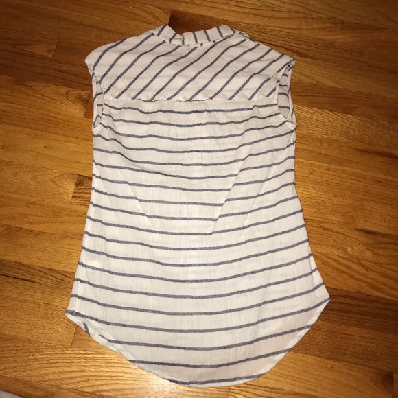 Merona striped button down tank - Picture 4 of 4